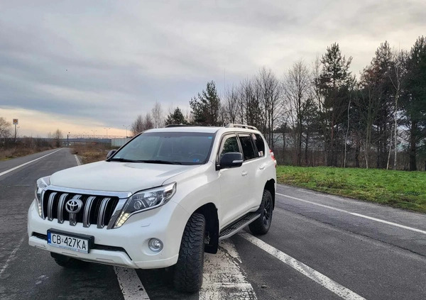 Toyota Land Cruiser cena 170000 przebieg: 129000, rok produkcji 2014 z Sulechów małe 191